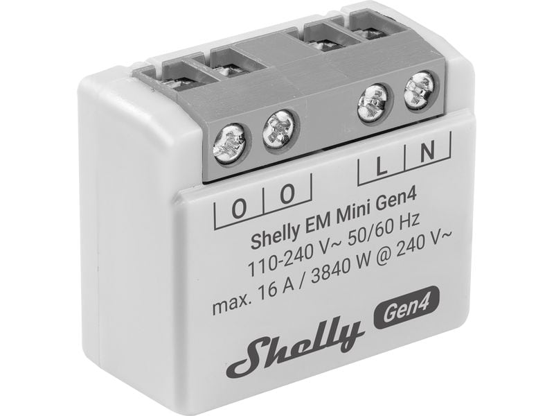 Shelly EM Mini Gen4 Energiemesser 16 A