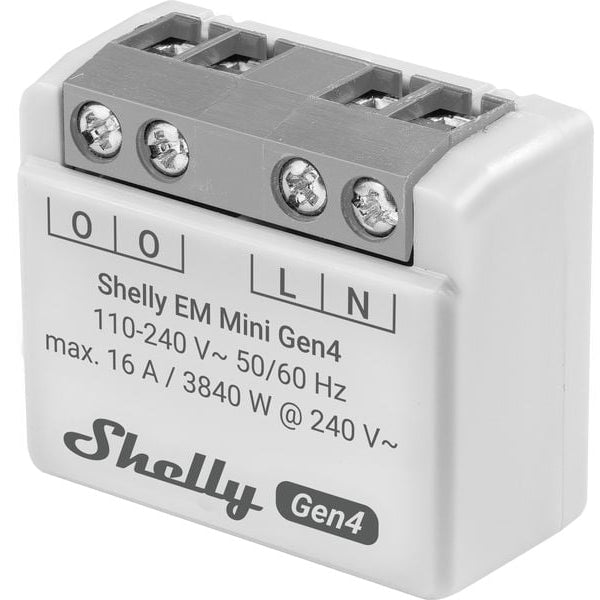 Shelly EM Mini Gen4 Energiemesser 16 A