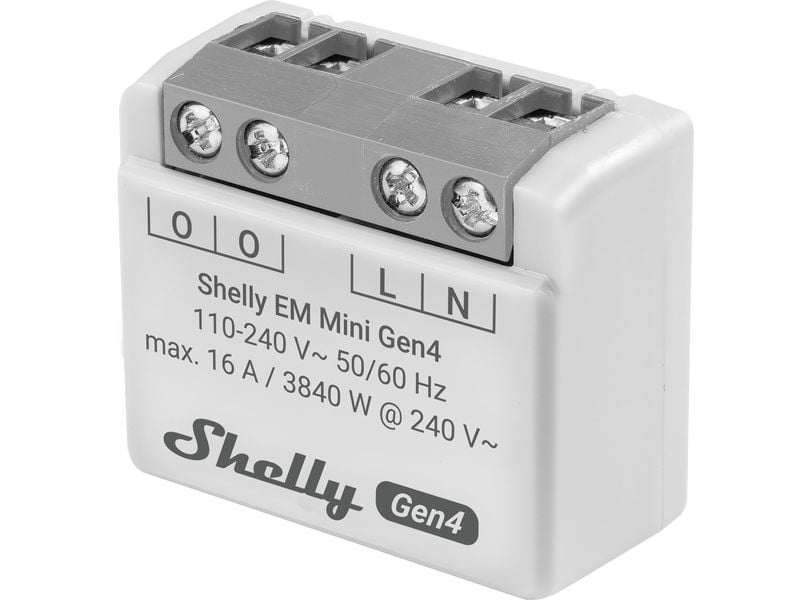 Shelly EM Mini Gen4 Energiemesser 16 A