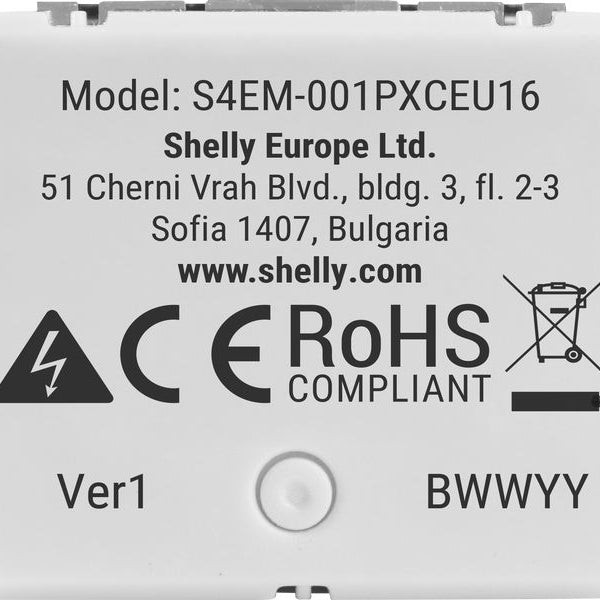 Shelly EM Mini Gen4 Energiemesser 16 A