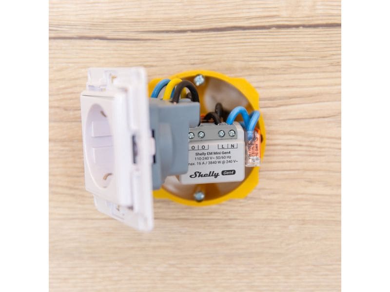 Shelly EM Mini Gen4 Energiemesser 16 A