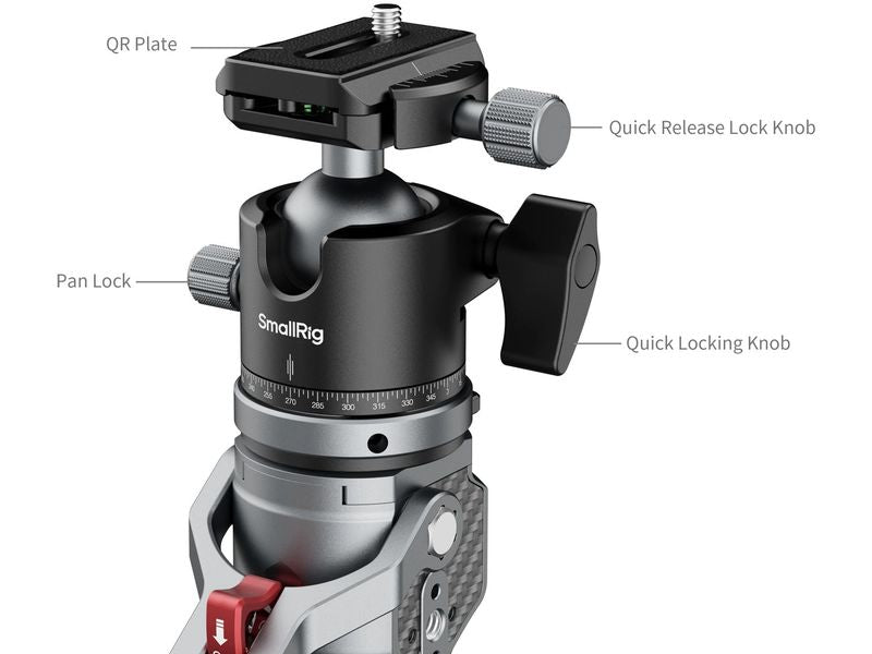 Smallrig Einbeinstativ Carbon Fiber Photography