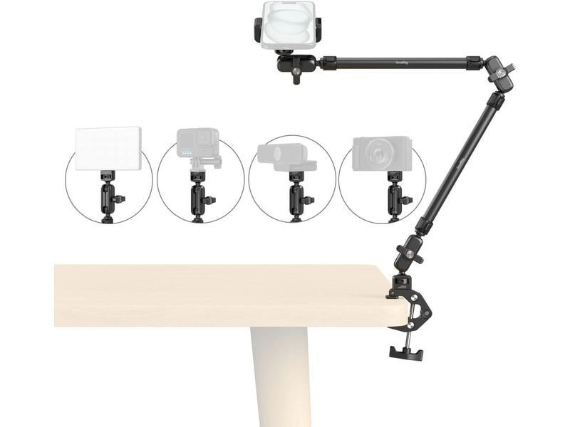 Smallrig Tischstativ Desktop Magic Arm
