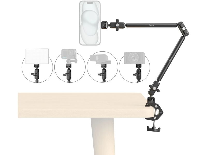 Smallrig Tischstativ Desktop Magic Arm MagSafe