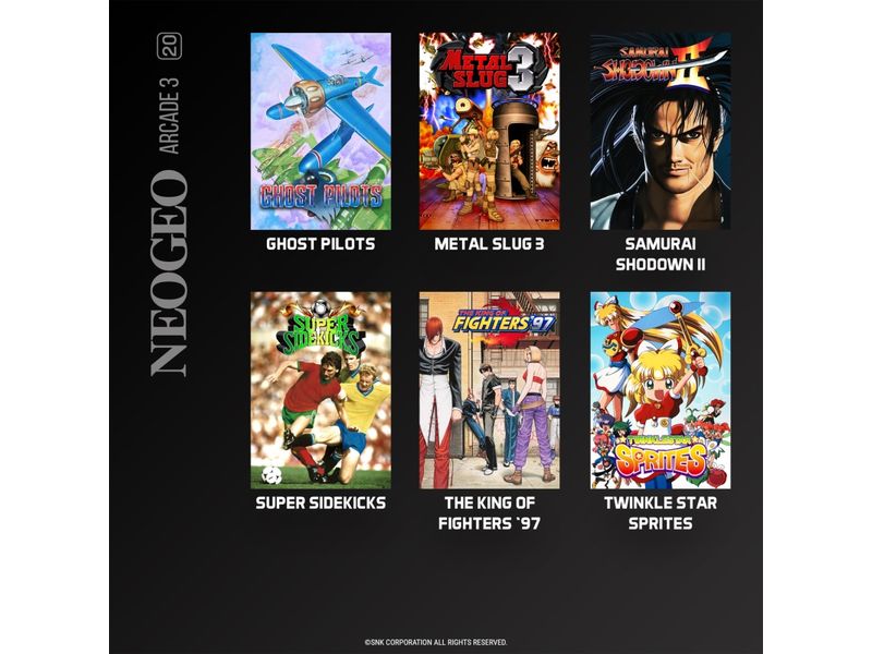 Blaze Evercade Neogeo Arcade 3 (Box)