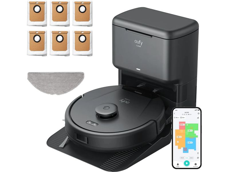 eufy Saug- und Wischroboter L60 Hybrid mit Clean Base
