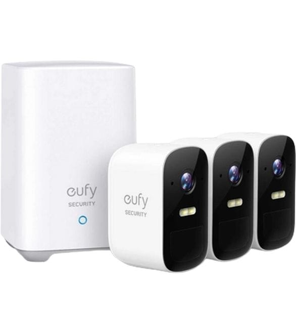 eufy Netzwerkkamera 3 x 2C + HomeBase 2