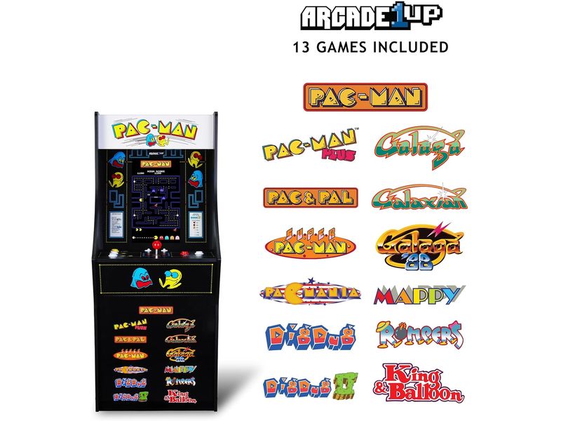 Arcade1Up Arcade-Automat Pac-Man Classic Slim Edition