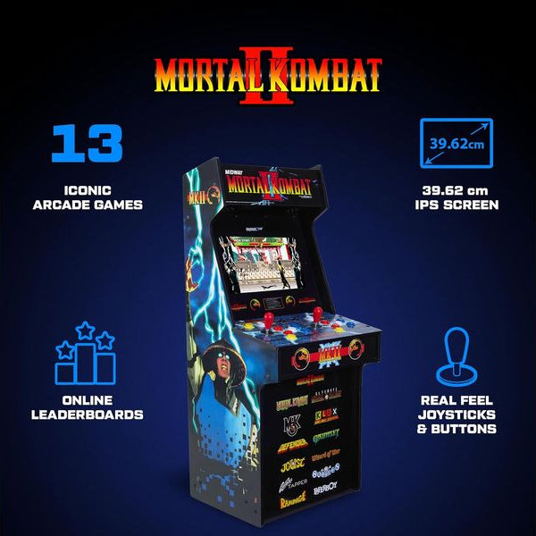 Arcade1Up Arcade-Automat Mortal Kombat II Slim Edition