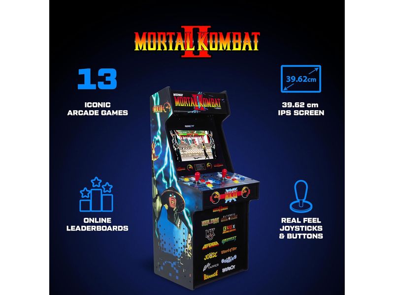 Arcade1Up Arcade-Automat Mortal Kombat II Slim Edition