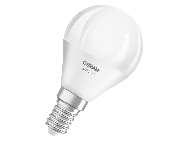 OSRAM Leuchtmittel P40 SMART+ MATTER Classic, E14, 4.9 W, TW