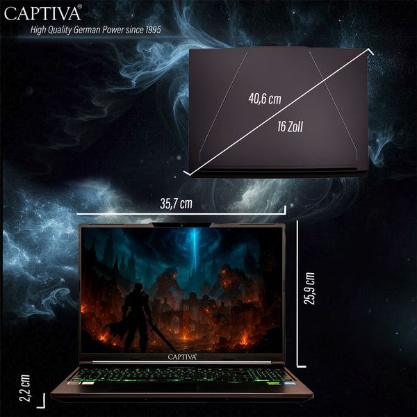 Captiva Notebook Highend Gaming  I98-135CH