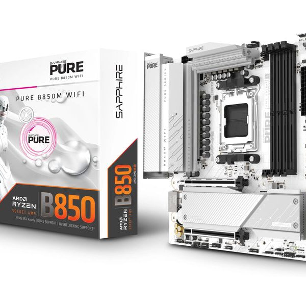 SAPPHIRE Mainboard PURE B850M WIFI