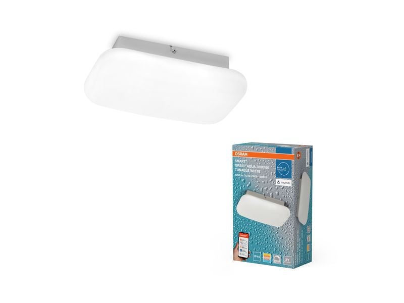 OSRAM Wandleuchte SMART+ Matter Orbis Wall Aqua 280 x 160 mm TW