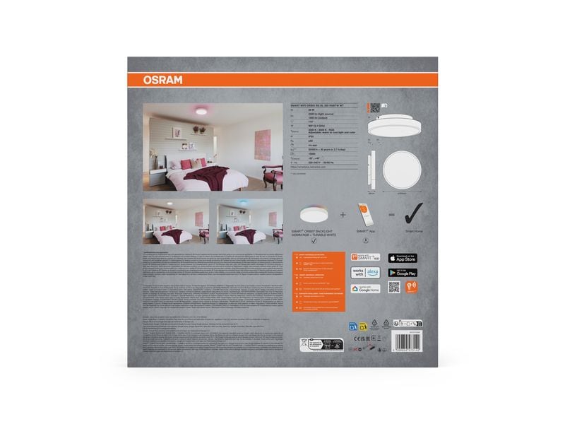 OSRAM Deckenleuchte Smart+ Orbis Ceiling White 350 mm TW