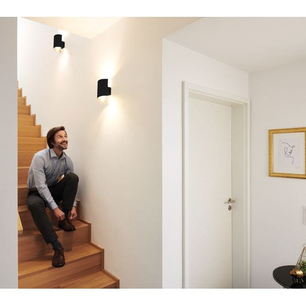 OSRAM Wandleuchte SMART+ Matter Wall Twist Black 200 x 112 mm, TW