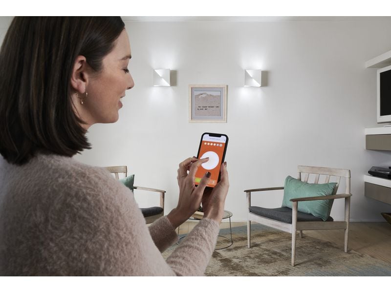 OSRAM Wandleuchte SMART+ MATTER Wall Swan Square 200 x 200 mm TW