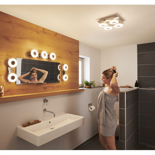 OSRAM Wandleuchte SMART+ Matter Orbis Wall Wave 300 x 300 mm, TW