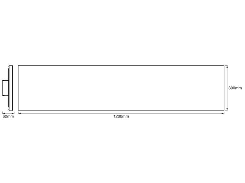 OSRAM LED-Panel SMART+ Matter Frameless 1200 x 300 mm, TW