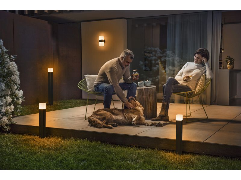 OSRAM Outdoor Wandleuchte Smart+ Cube Multicolor UpDown RGBW