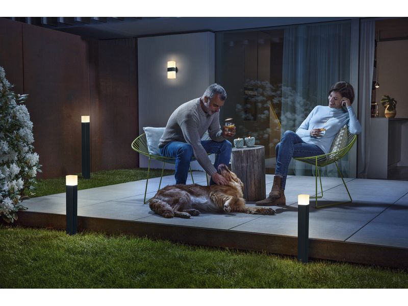 OSRAM Outdoor Wandleuchte Smart+ Cube Multicolor UpDown RGBW