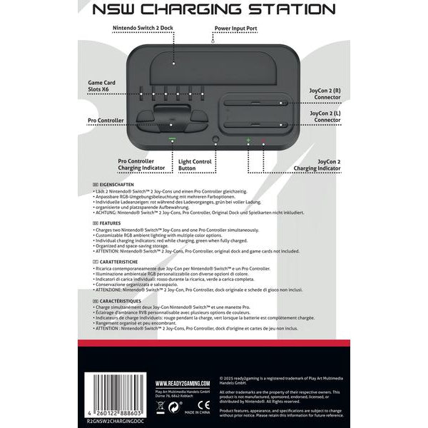 GAME Ladestation NSW 2 Charging Dock