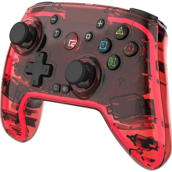 GAME Controller Pro Pad X2 LED Edition Rot für NSW 2