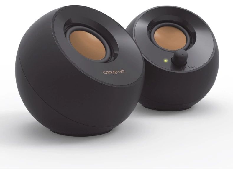 CREATIVE PC-Lautsprecher Pebble schwarz