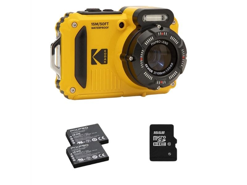 Kodak Unterwasserkamera PixPro WPZ2 Kit Gelb