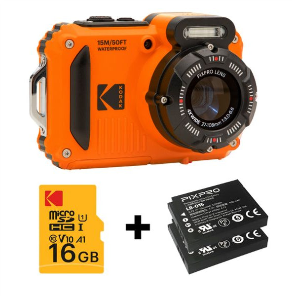 Kodak Unterwasserkamera PixPro WPZ2 Kit Orange