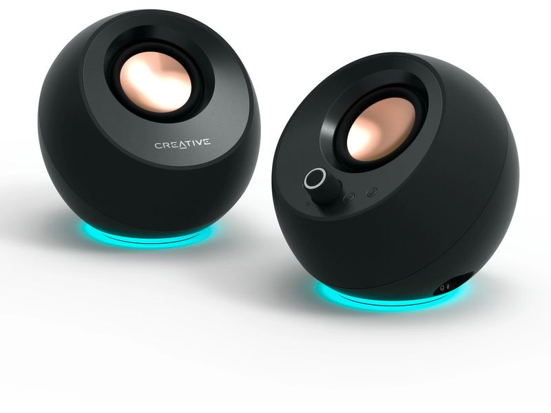 CREATIVE PC-Lautsprecher Pebble Pro schwarz