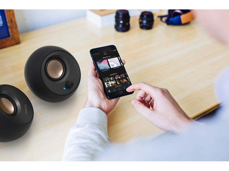 CREATIVE PC-Lautsprecher Pebble V3 schwarz
