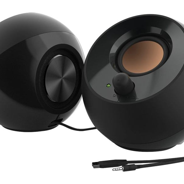 CREATIVE PC-Lautsprecher Pebble schwarz