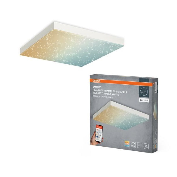 OSRAM LED-Panel SMART+ Matter Planon Sparkle 450 x 450 mm TW