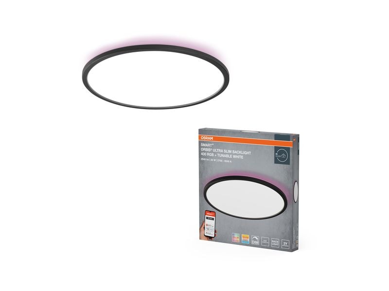 OSRAM LED-Panel SMART+ Orbis Ceiling Black 400 mm RGBW