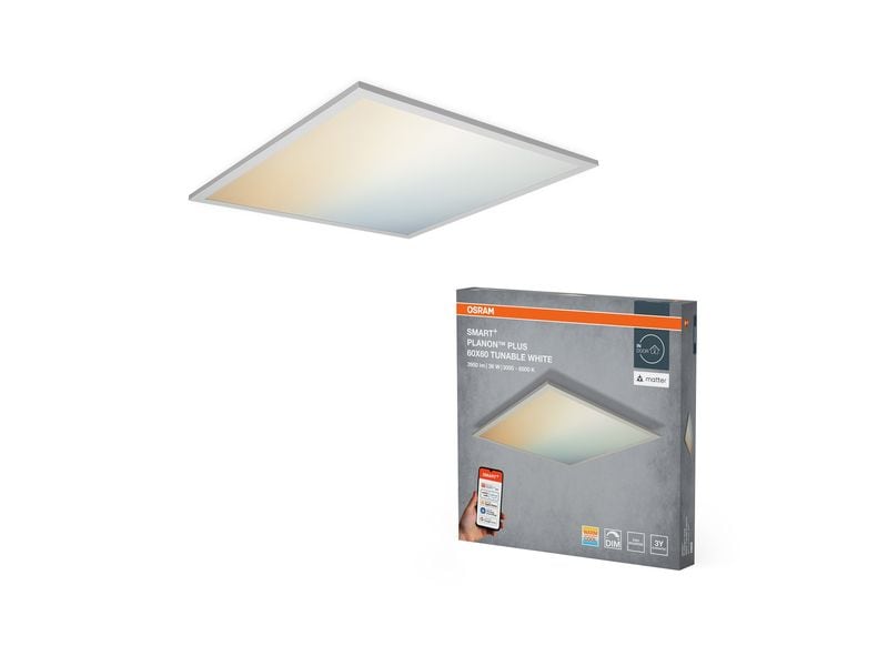 OSRAM LED-Panel SMART+ planon plus 600 x 600 mm, TW