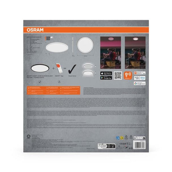 OSRAM LED-Panel SMART+ Orbis Ceiling Black 400 mm RGBW