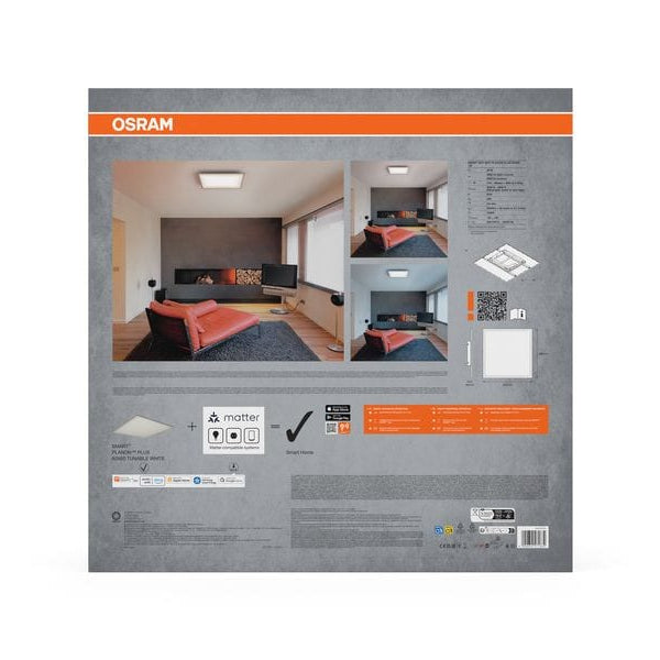 OSRAM LED-Panel SMART+ planon plus 600 x 600 mm, TW