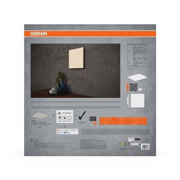 OSRAM LED-Panel SMART+ Matter Frameless Square 600 x 600 mm, RGBW