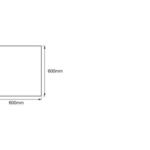 OSRAM LED-Panel SMART+ Matter Frameless Square 600 x 600 mm, RGBW