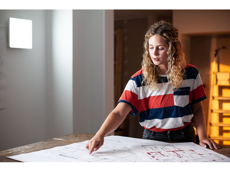 OSRAM LED-Panel SMART+ Matter Frameless Square 300 x 300 mm, TW