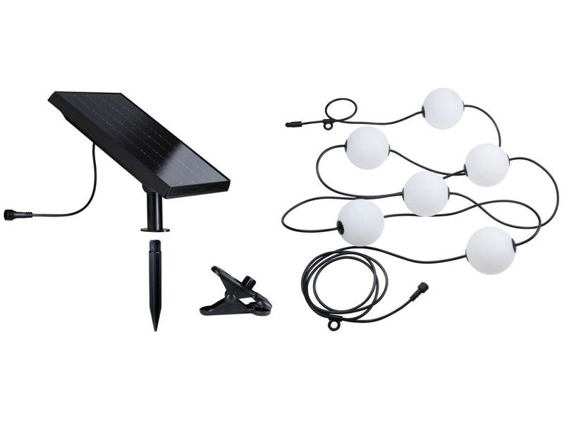 Paulmann Solar LED Lichterkette Taina Basisset IP67 3000K 5.8m