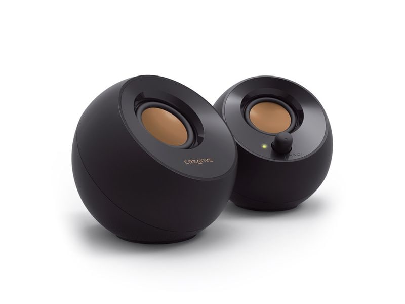CREATIVE PC-Lautsprecher Pebble schwarz