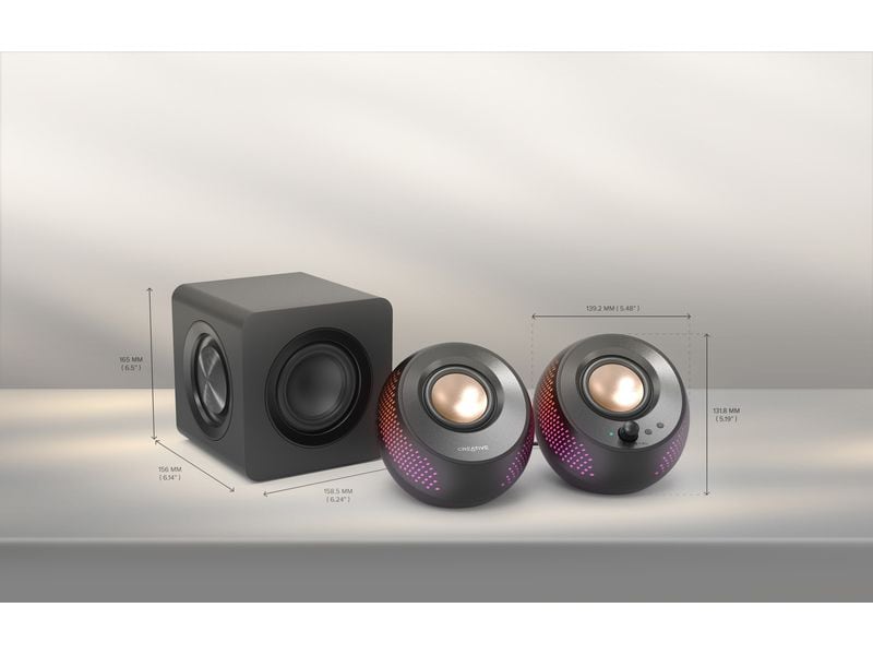 CREATIVE PC-Lautsprecher Pebble X Plus