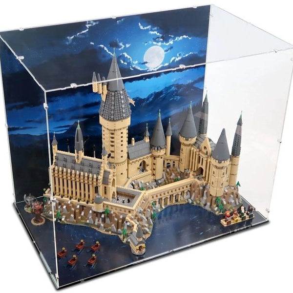 iDisplayit Acryl-Display für LEGO 71043 Harry Potter Schloss Hogwarts