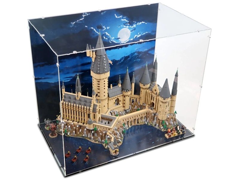 iDisplayit Acryl-Display für LEGO 71043 Harry Potter Schloss Hogwarts