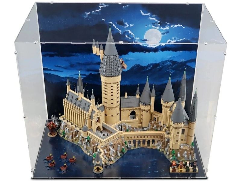 iDisplayit Acryl-Display für LEGO 71043 Harry Potter Schloss Hogwarts