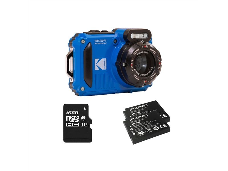 Kodak Unterwasserkamera PixPro WPZ2 Kit Blau