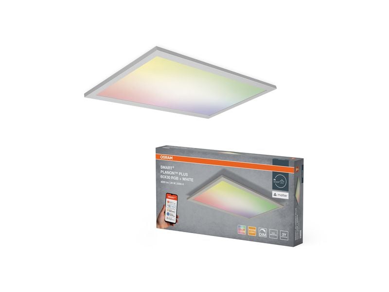 OSRAM LED-Panel SMART+ Matter Planon Plus 600 x 300 mm RGBW
