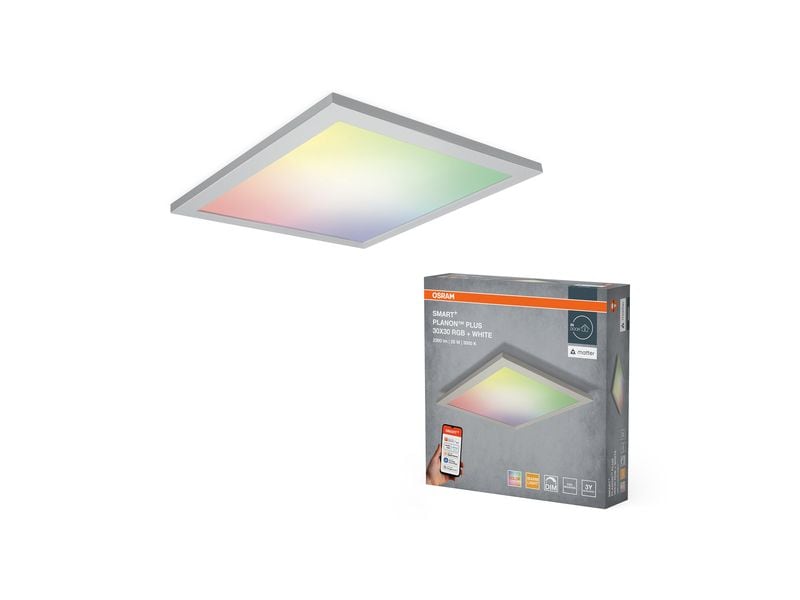 OSRAM LED-Panel SMART+ Matter Planon Plus 300 x 300 mm RGBW